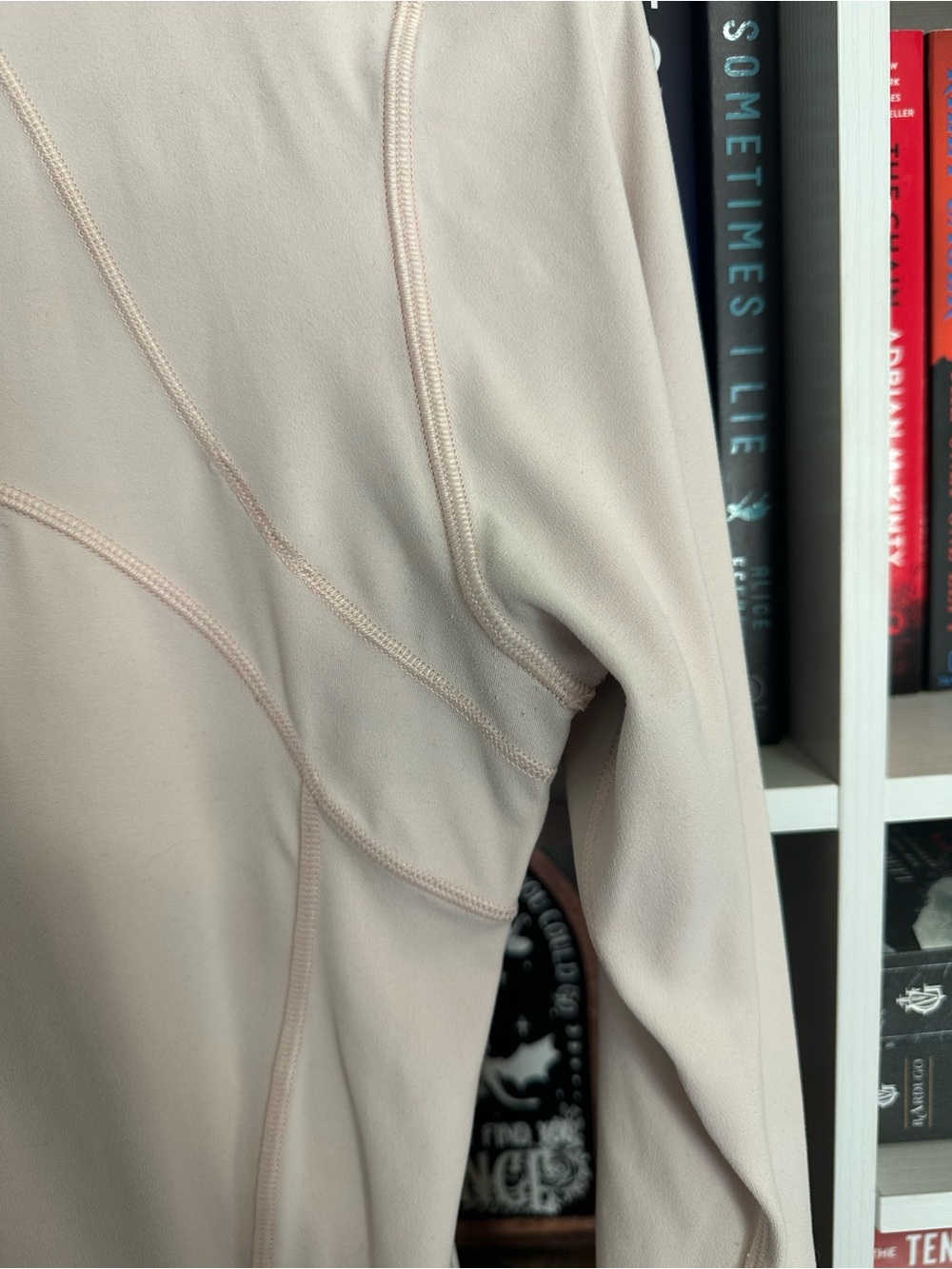 lululemon athletica Light Blush Pink Full-Zip Hooded Jacket size 6 - Picture 5 of 6